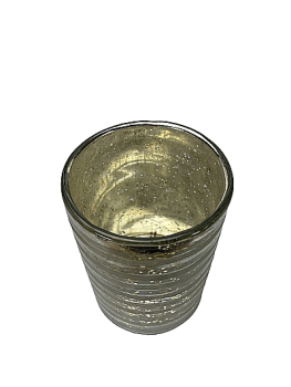 Preview: Windlicht Glas Hajo Silber